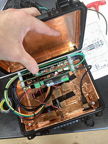 Inside of The Merlin box